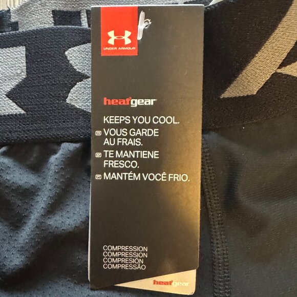 Under Armour Men’s HeatGear 3/4 Compression Leggings • Cooling Base Layer NWT - Picture 3 of 5